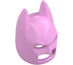 LEGO Klarrosa Batman Cowl Mask med kantiga öron (10113 / 28766)