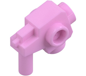 LEGO Bright Pink Blaster Gun with Studs on Sides, Bottom, and Front (44709)