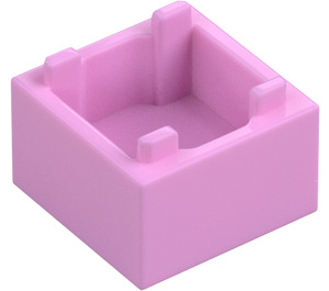 LEGO Bright Pink Box 2 x 2 (2821 / 59121)