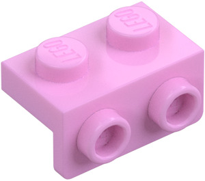 LEGO Bright Pink Bracket 1 x 2 - 1 x 2 (99781)