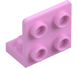 LEGO Bright Pink Bracket 1 x 2 - 2 x 2 Up (99207)