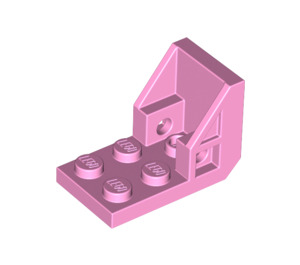LEGO Leuchtend rosa Halterung 2 x 3 - 2 x 2 (4598)