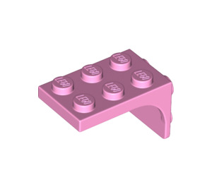 LEGO Leuchtend rosa Halterung 3 x 2 mit Platte 2 x 2 Downwards (69906)