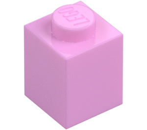 LEGO Klar rosa Kloss 1 x 1 (3005 / 30071)