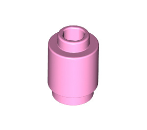 LEGO Bright Pink Brick 1 x 1 Round with Open Stud (3062 / 35390)