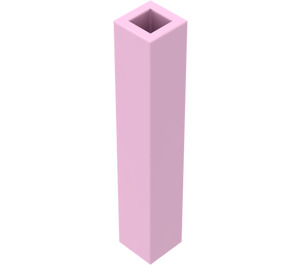 LEGO Rose Pétant Brique 1 x 1 x 5 avec tenon creux (2453)