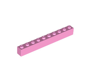LEGO Bright Pink Brick 1 x 10 (6111)