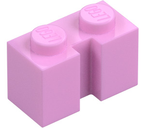 LEGO Rose Pétant Brique 1 x 2 avec rainure (4216)