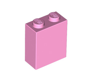 LEGO Bright Pink Brick 1 x 2 x 2 with Inside Stud Holder (3245)