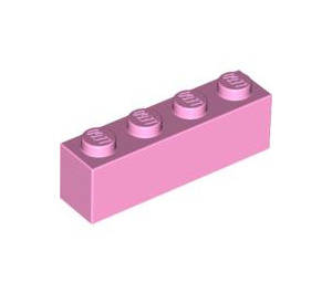 LEGO Leuchtend rosa Backstein 1 x 4 (3010 / 6146)