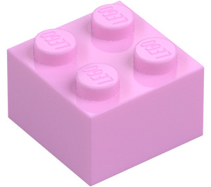 LEGO Bright Pink Brick 2 x 2 (3003 / 6223)