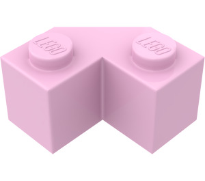 LEGO Fel roze Steen 2 x 2 Facet (87620)