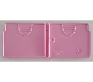 LEGO Bright Pink Divider Panel, wide, for Storage Case with rounded corners (759532)