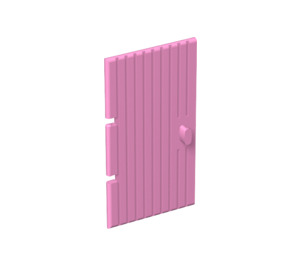 LEGO Fel roze Deur 1 x 4 x 6 Grooved (3644)