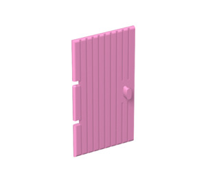 LEGO Leuchtendes Rosa Tür 1 x 4 x 6 Grooved (3644)