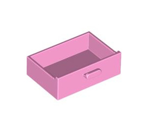 LEGO Leuchtend rosa Drawer ohne Verstärkung (4536)