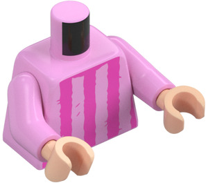 LEGO Bright Pink Edith Torso (973)