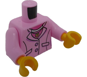 LEGO Světle růžová Gayle Gossip Trup (973 / 76382)