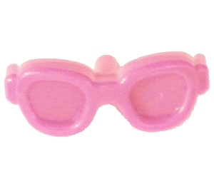 LEGO Fel roze Glasses, Afgerond (93080)