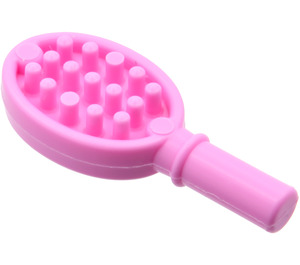 LEGO Světle růžová Hairbrush s Srdce (93080)