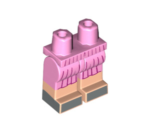 LEGO Fel roze Hermione Granger Minifigure Heupen en benen (3815 / 67873)