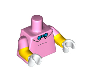 LEGO Bright Pink Krusty Torso (973 / 16360)