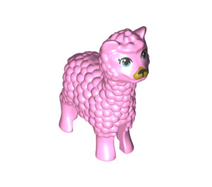 LEGO Klar rosa Llama med Grønn Øyne og Gold Munn (66221 / 66601)