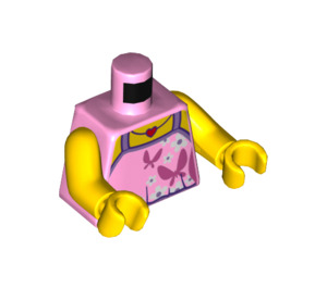 LEGO Fel roze Mom Minifiguur Torso (973 / 76382)