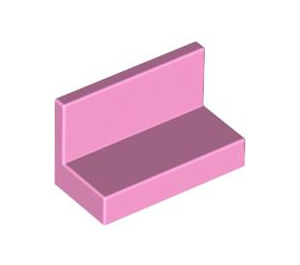 LEGO Fel roze Paneel 1 x 2 x 1 met vierkante hoeken (4865 / 30010)