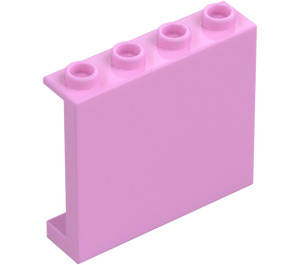 LEGO Kirkkaanvaaleanpunainen Paneeli 1 x 4 x 3 sivutuilla, ontoilla nupeilla (35323 / 60581)