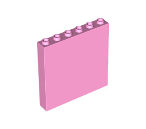 LEGO Leuchtend rosa Panel 1 x 6 x 5 (35286 / 59349)
