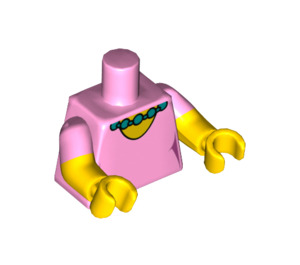 LEGO Světle růžová Patty Minifigurka Trup (973 / 16360)