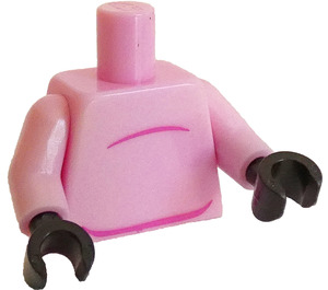 LEGO Bright Pink Pig Costume Minifig Torso (973 / 76382)