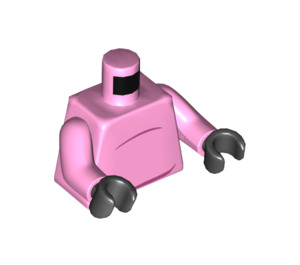 LEGO Bright Pink Pig Costume Minifig Torso (973 / 76382)