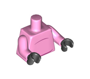 LEGO Bright Pink Piggy Guy Minifig Torso (973 / 88585)