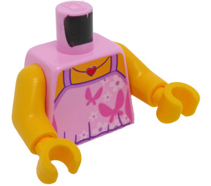 LEGO Bright Pink Pink Blouse Torso (973 / 76382)