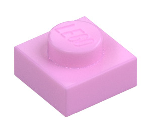 LEGO Bright Pink Plate 1 x 1 (3024 / 30008)