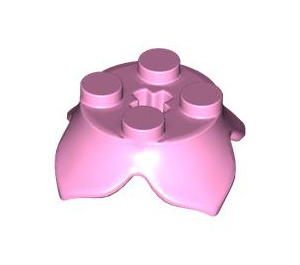 LEGO Bright Pink Plate 2 x 2 with 4 Petals (15469)