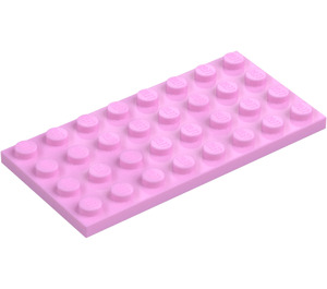 LEGO Leuchtendes Rosa Platte 4 x 8 (3035)