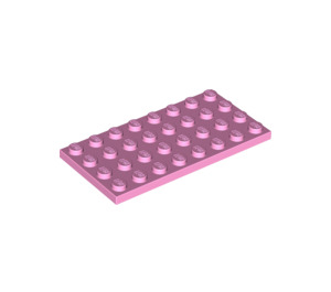 LEGO Fel roze Plaat 4 x 8 (3035)