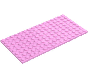 LEGO Bright Pink Plate 8 x 16 (92438)