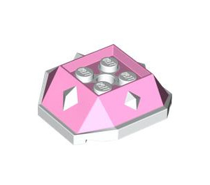 LEGO Bright Pink Shell with White Spikes (67931)