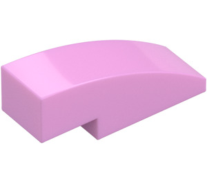 LEGO Bright Pink Slope 1 x 3 Curved (50950)