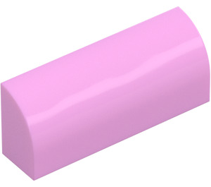 LEGO Bright Pink Slope 1 x 4 Curved (6191 / 10314)