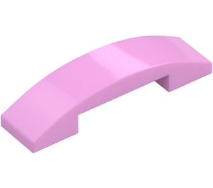 LEGO Bright Pink Slope 1 x 4 Curved Double (93273)