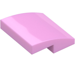 LEGO Bright Pink Slope 2 x 2 Curved (15068)