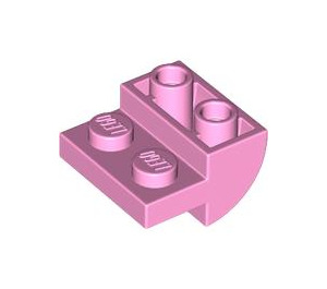 LEGO Bright Pink Slope 2 x 2 x 1 Curved Inverted (1750)