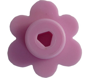 LEGO Bright Pink Small Flower (3742)