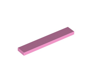 LEGO Bright Pink Tile 1 x 6 (6636)