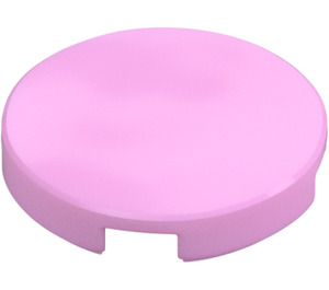 LEGO Bright Pink Tile 2 x 2 Round with Bottom Stud Holder (14769)